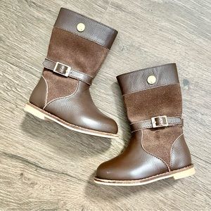 Janie & Jack | Toddler Brown Riding Boots